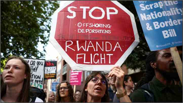 uk order to deport migrants to rwanda as soon as possible
