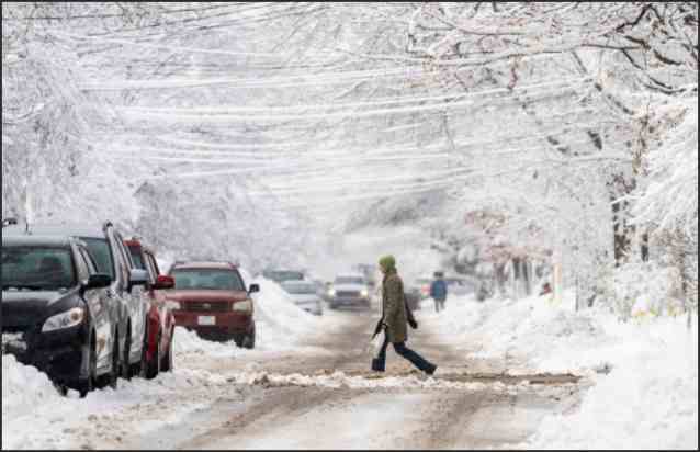 winter storm in america