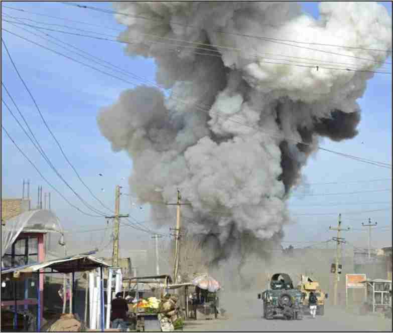 afghanistan 7 killed 6 injured in government employees bus hit by bomb