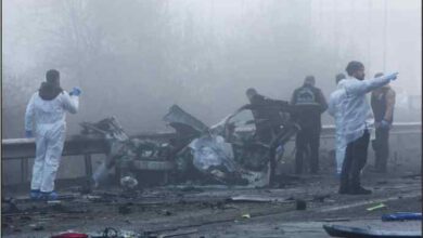 another bomb blast in turkey 9 people injured including 8 police officers
