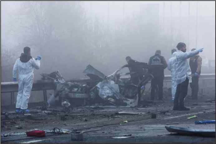 another bomb blast in turkey 9 people injured including 8 police officers