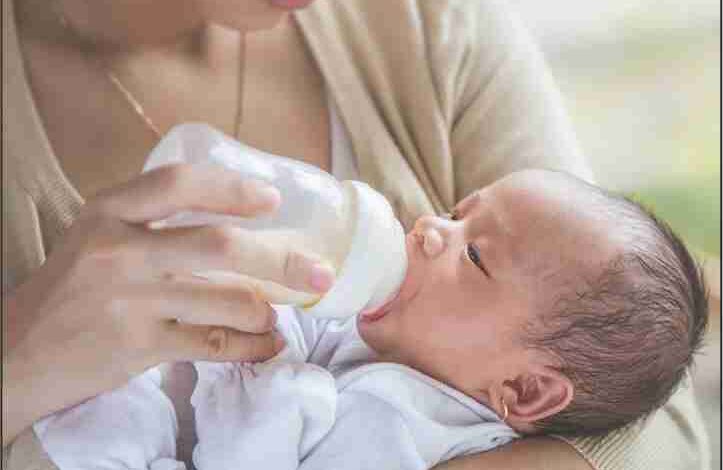 baby feed milk bottle