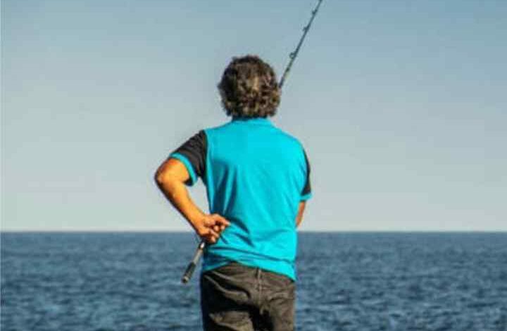 fed up with her husband fishing habit the wife divorced