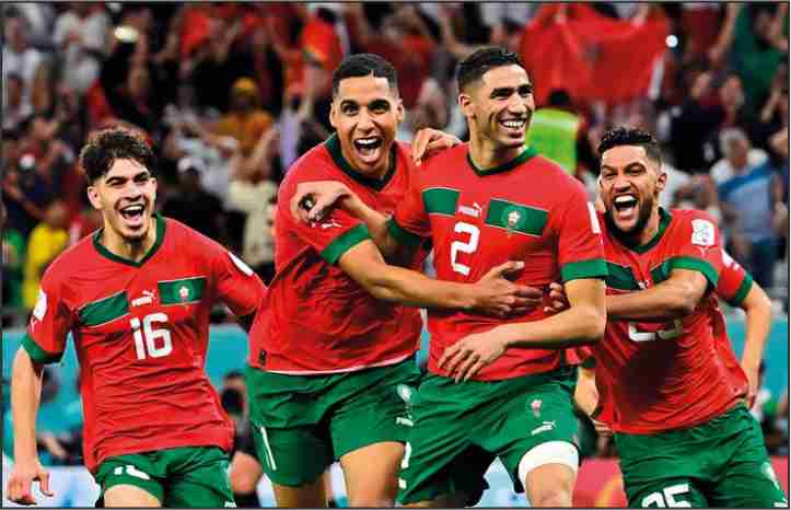 fifa world cup 2022 morocco beat spain in quarter finals