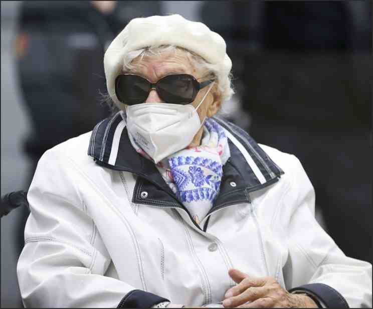 germany 97 year old woman irmgard furchner sentenced to two years for supporting nazis