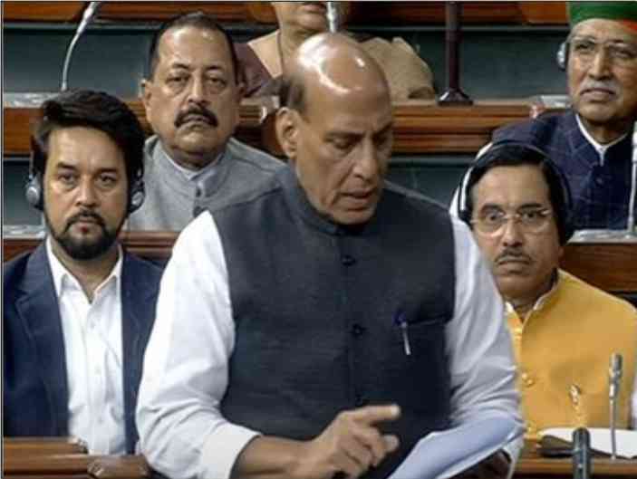 indian troops completely thwarted chinese offensive in tawang defence minister rajnath singh