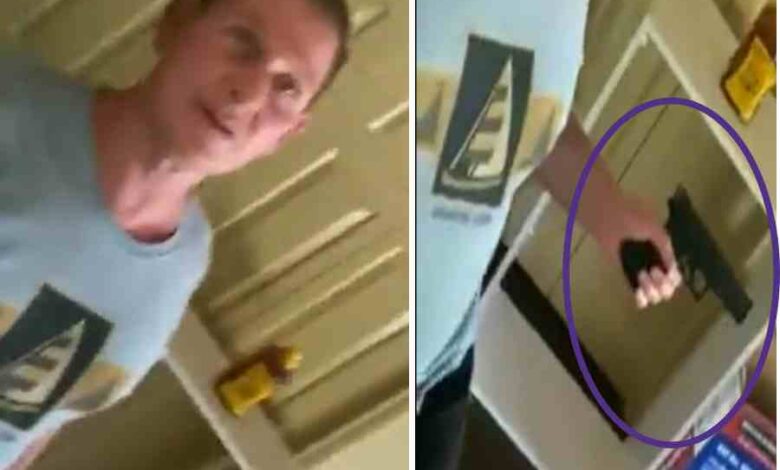 landlord threatening saudi student viral video