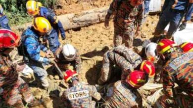landslide at tourist spot in malaysia 16 dead 17 missing