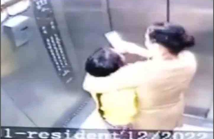 noida housing society casee domestic helper women beaten by a lady owner