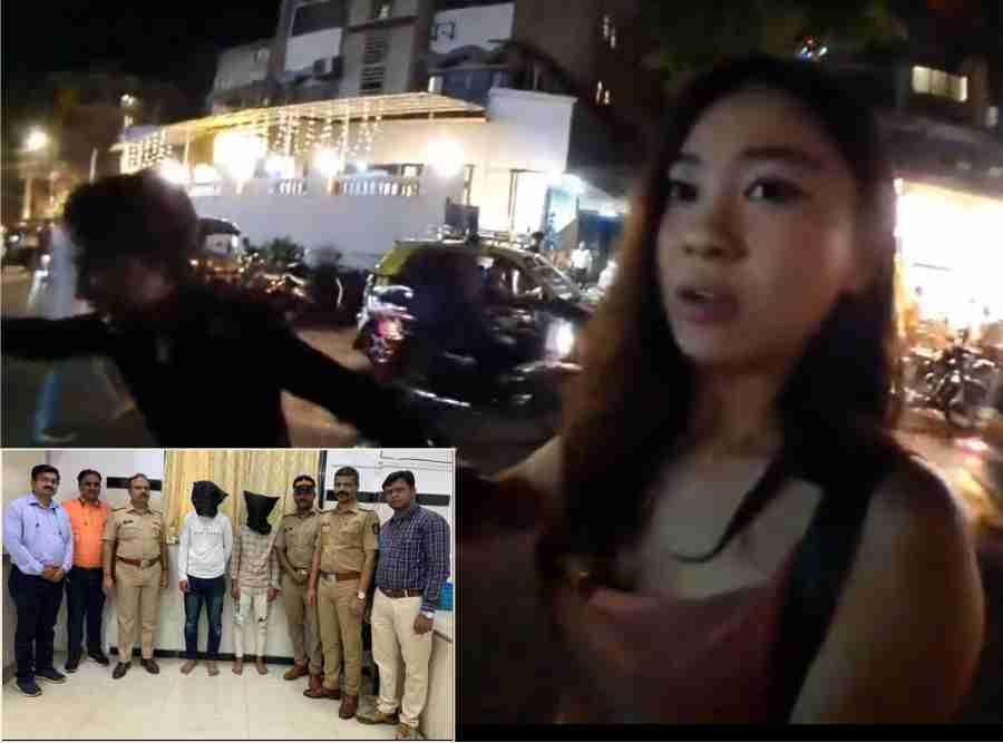 mumbai: two people arrested for flirting with a south korean youtuber