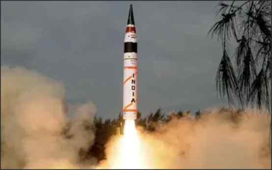 successful test of the most powerful missile agni v