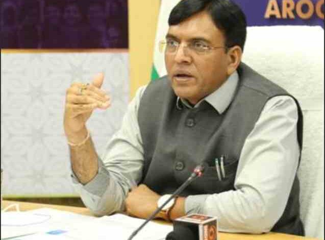 union health minister mansukh mandaviya