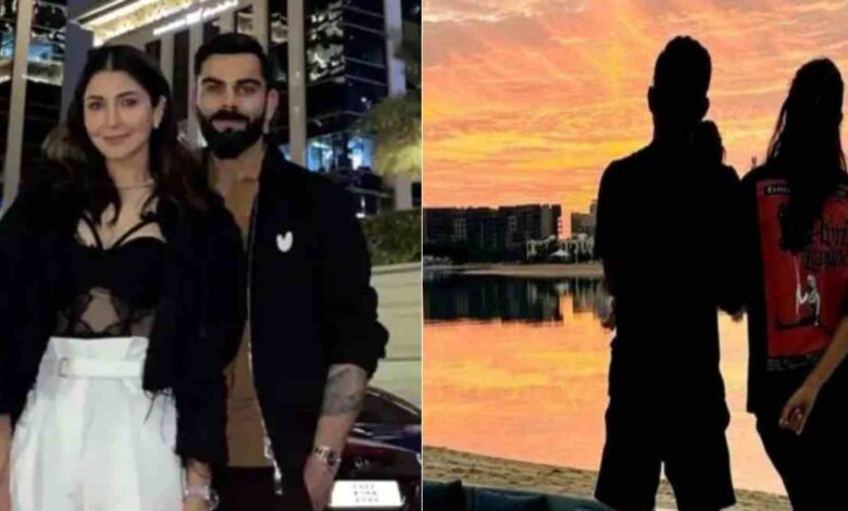 virat kohli and anushka sharma arrived in dubai to attend the new year celebrations