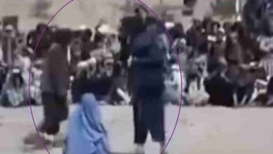 women flogged in public for shopping alone