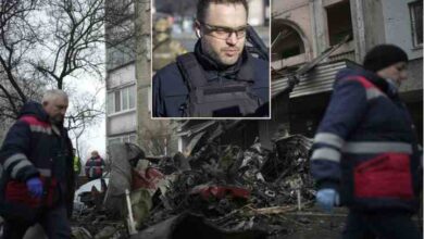 18 people including the ukrainian interior minister died in a helicopter crash