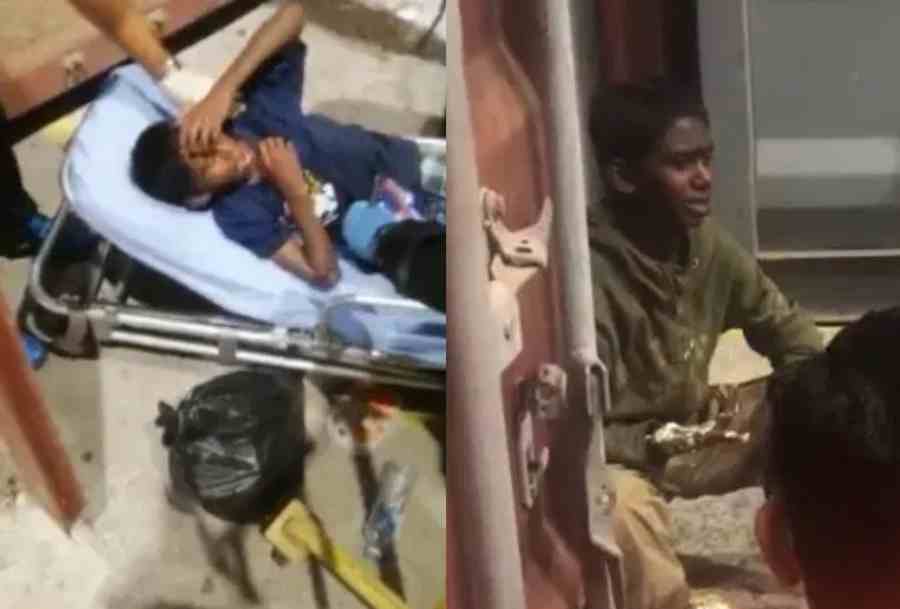 a boy who played hide and seek in a shipping container in bangladesh has reached another country