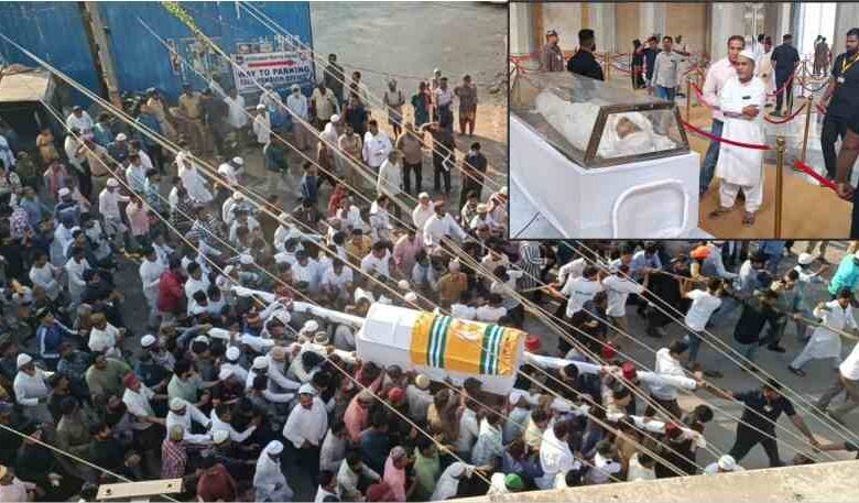 burial of nawab mir barkat ali khan