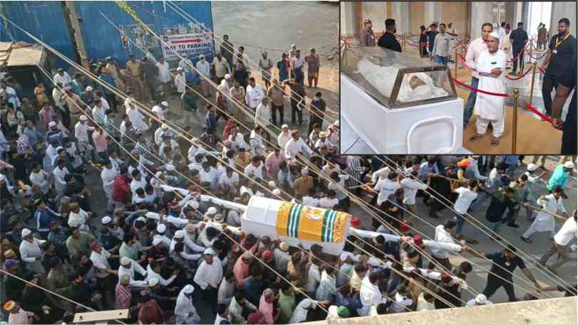 burial of nawab mir barkat ali khan