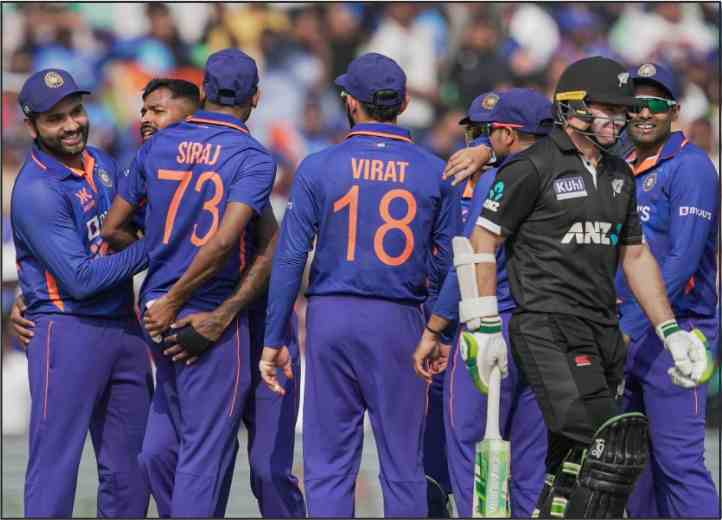 india vs new zealand india win by 8 wickets