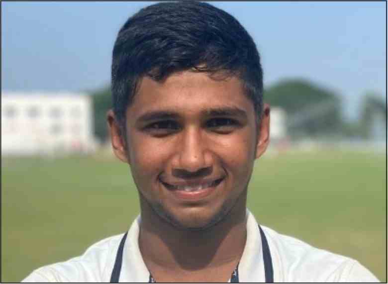 mushir khan scored a triple century
