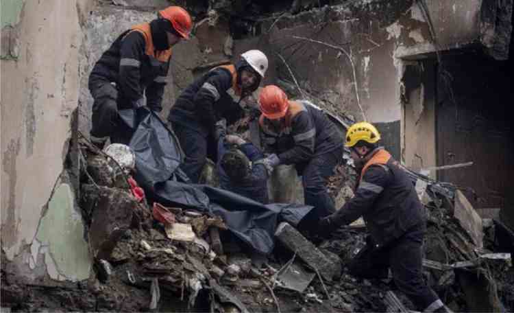 russia ukraine war dnipro strike