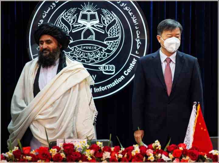 taliban government first international agreement with china for oil extraction