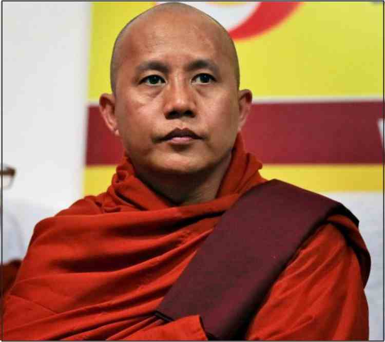 ashin wirathu the terrorist who spewed fire against muslims was honored