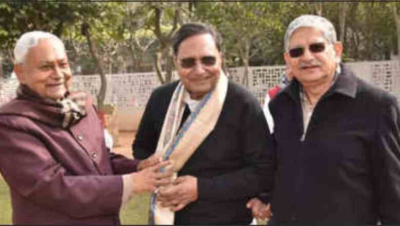 bjp got a huge shock former state vice president rajeev ranjan joined jdu