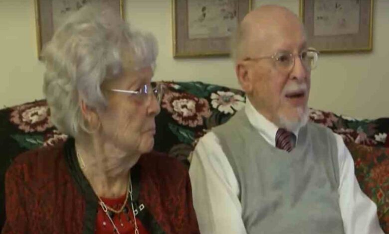 couple celebrate 80th wedding anniversary uk