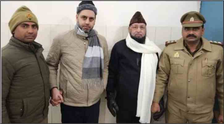 former uttar pradesh minister haji yakub qureshi and his son were arrested by meerut police from delhi