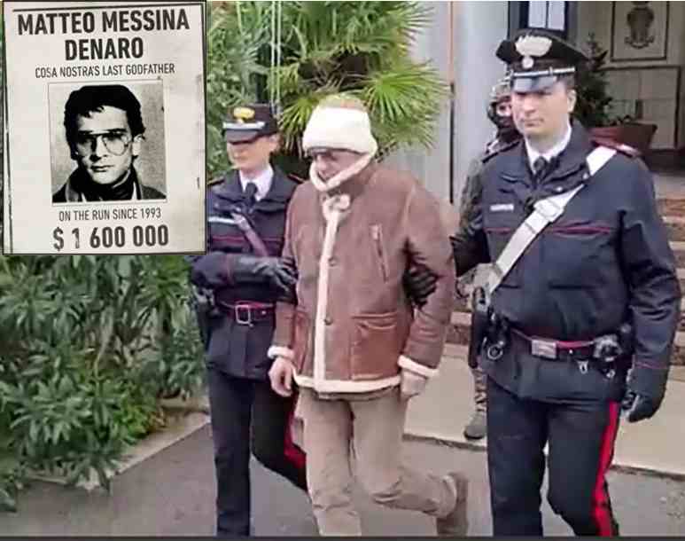 italys most wanted mafia boss matteo messina denaro has been arrested