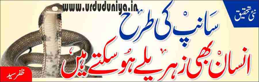 new research suggests humans can be venomous just like snakes