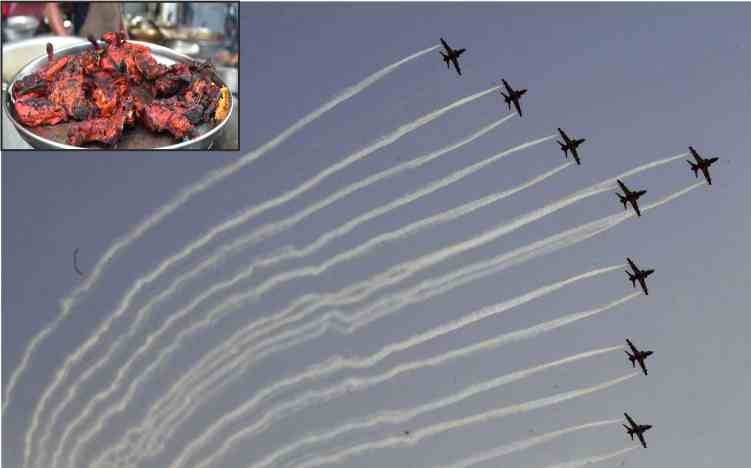 non veg shops to be closed within 10 km radius of bangalore aero india show venue