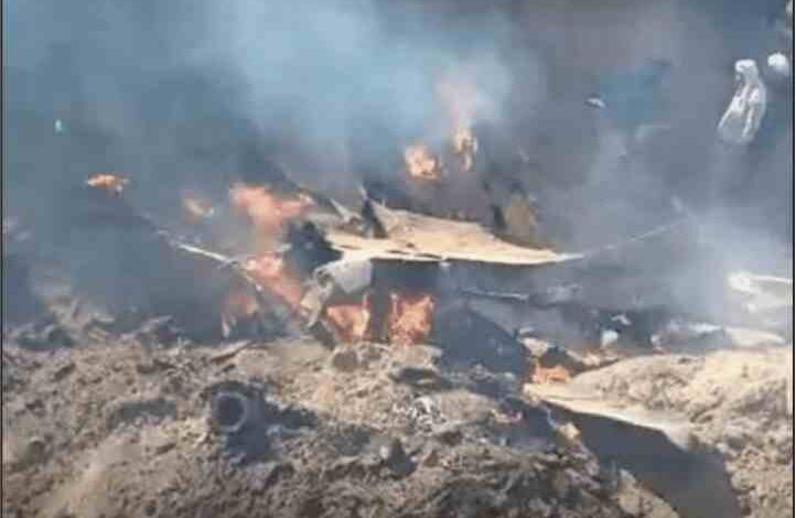 rajasthan chartered plane crashes in bharatpur
