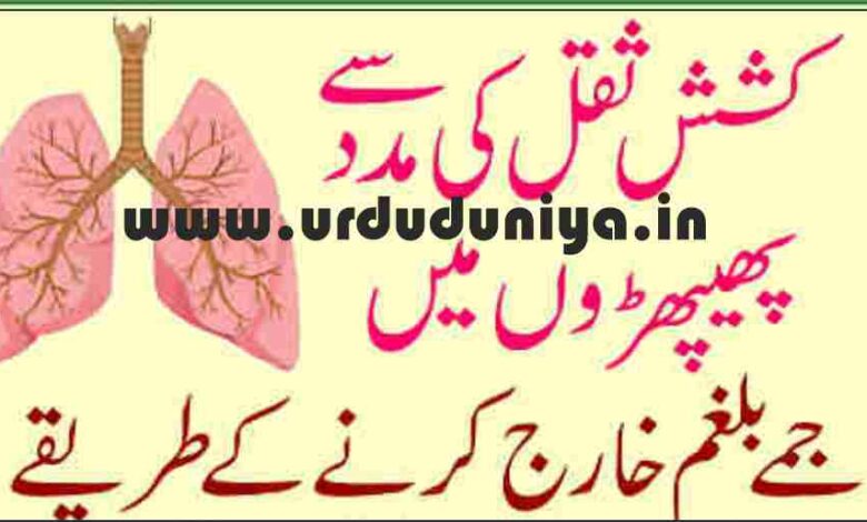 removing mucus from lungs