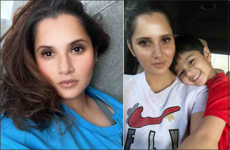 sania mirza new year
