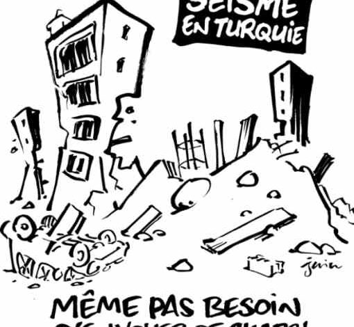charlie hebdo faces backlash for posting cartoons mocking earthquake victims