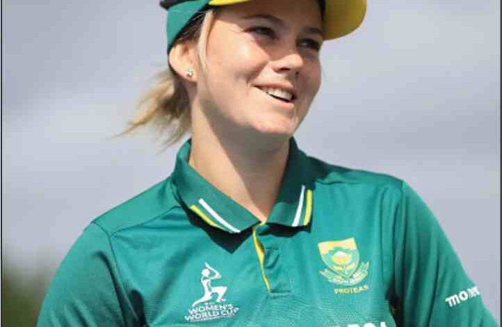 South Africa captain Dane van Niekerk