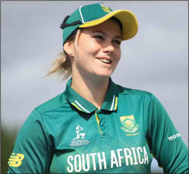 South Africa captain Dane van Niekerk