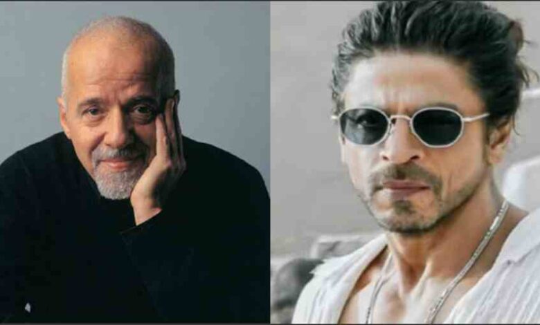 paulo coelho is also a fan of shah rukh khan