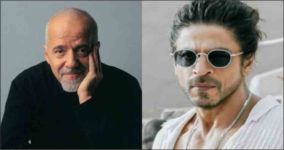 paulo coelho is also a fan of shah rukh khan