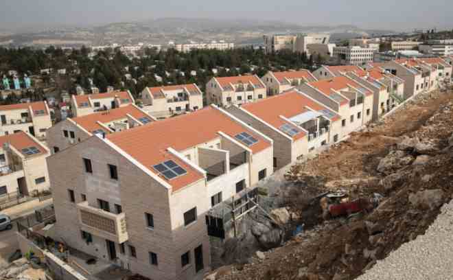 settlements of israel