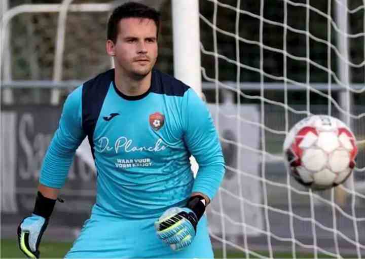 the belgian goalkeeper lost his life while saving the penalty kick