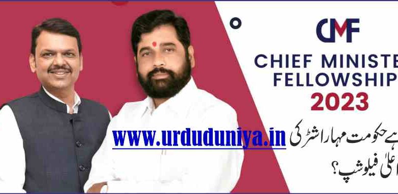cmf 2023 chief minister fellowship program