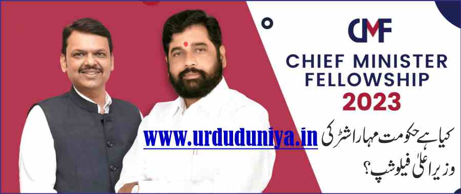 cmf 2023 chief minister fellowship program