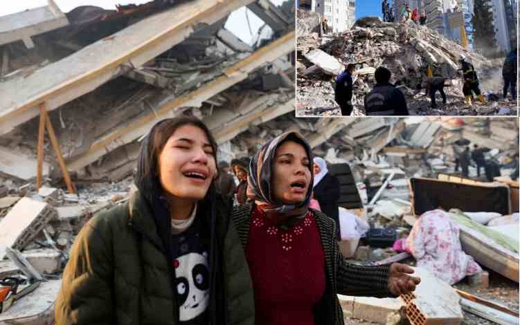 earthquake in turkey syria death toll is 5000 seven day mourning announced rescue operation underway