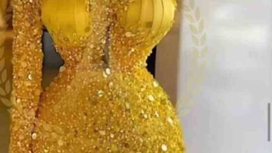 egyptian bridal gold wedding dress