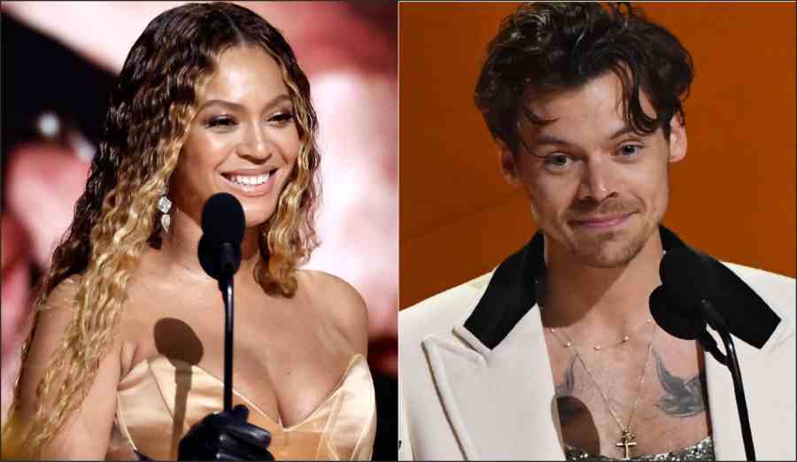 grammys 2023 beyonce makes history harry styles wins album of the year
