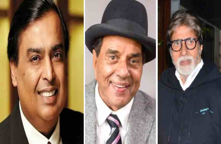 mukesh ambani amitabh bachchan and dharmendra receive bomb threats blow up the houses