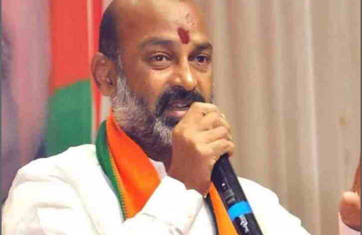 telangana bjp president bandi sanjay